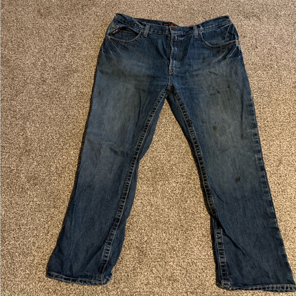Ariat FR Work  Blue Men's Jeans
